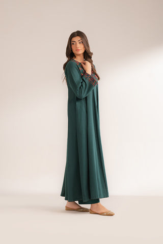 2 Piece Cotton Karandi Embroidered Suit (CS0400)