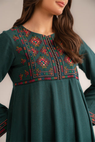 2 Piece Cotton Karandi Embroidered Suit (CS0400)