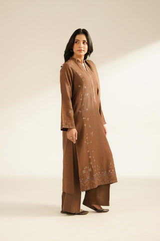 2 Piece Cotton Karandi Embroidered Suit (CS0405)