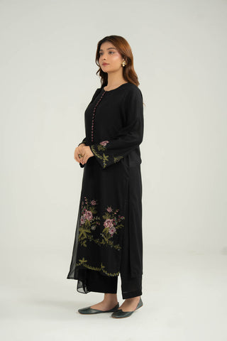 3 Piece Lawn Karandi Embroidered Suit (CS0412)