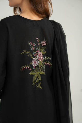 3 Piece Lawn Karandi Embroidered Suit (CS0412)