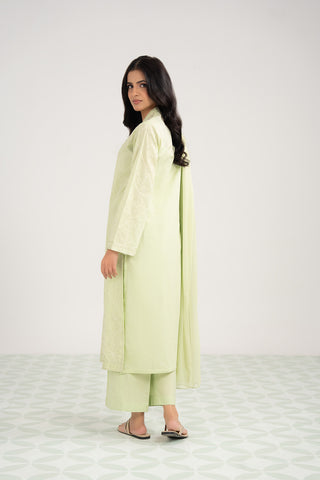 3 Piece Lawn Embroidered Suit (CS0413)