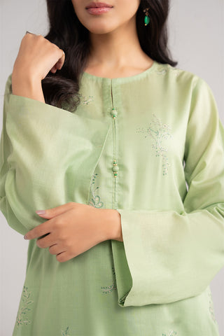 2 Piece Lawn Embroidered Suit (CS0434)