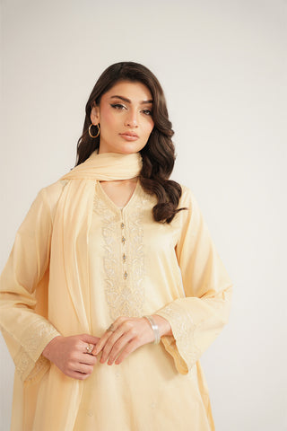 3 Piece Lawn Embroidered Suit (CS0440)