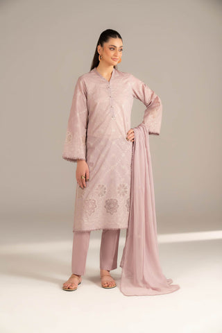 3 Piece Lawn Embroidered Suit (CS0452)