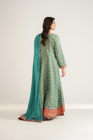 2 Piece Printed Lawn Printed Suit (CS0454)