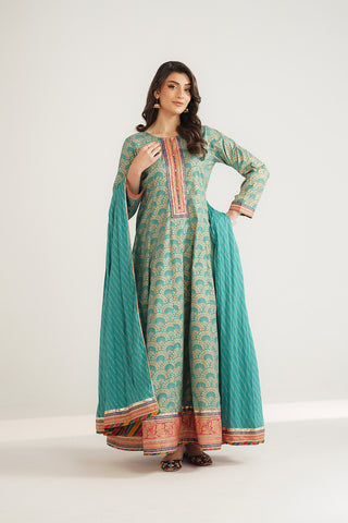 2 Piece Printed Lawn Printed Suit (CS0454)