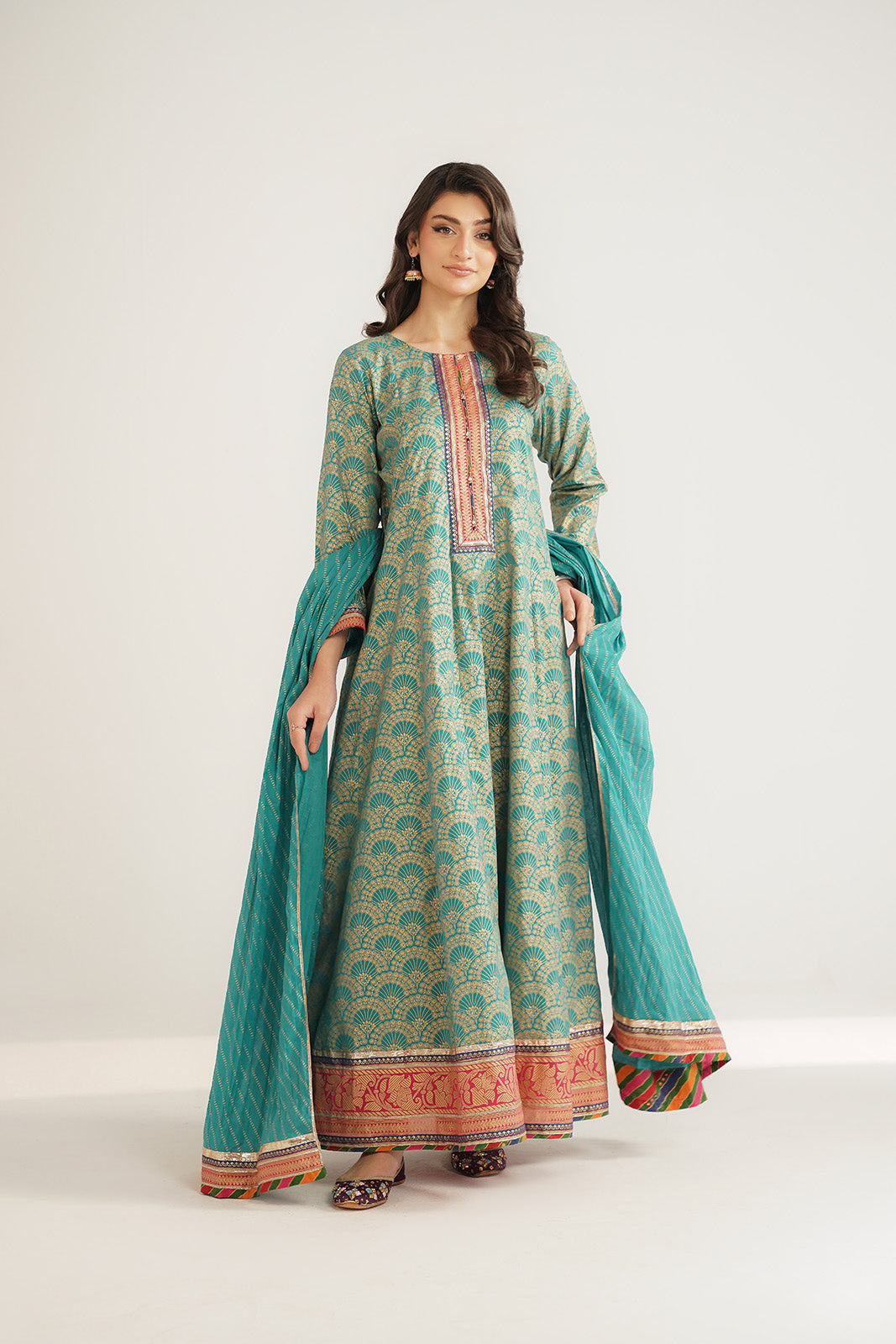2 Piece Printed Lawn Printed Suit (CS0454)