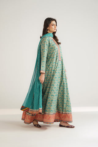 2 Piece Printed Lawn Printed Suit (CS0454)