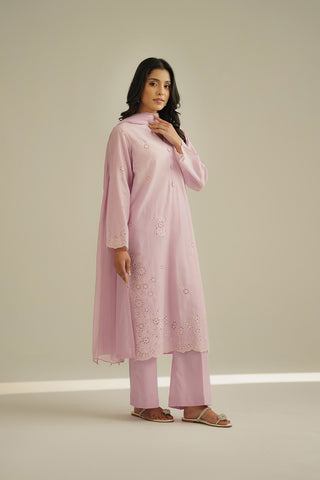 3 Piece Lawn Embroidered Suit (CS0455)