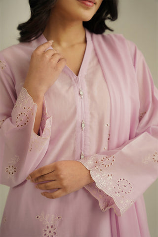 3 Piece Lawn Embroidered Suit (CS0455)