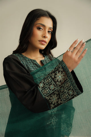 3 Piece Lawn Embroidered Suit (CS0456)