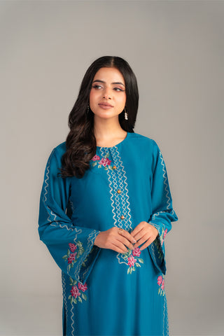 2 Piece Lawn Embroidered Suit (CS0459)