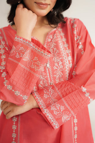 2 Piece Lawn Embroidered Suit (CS0467)