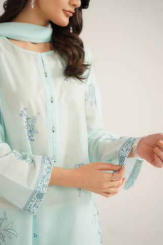 3 Piece Lawn Embroidered Suit (CS0469)