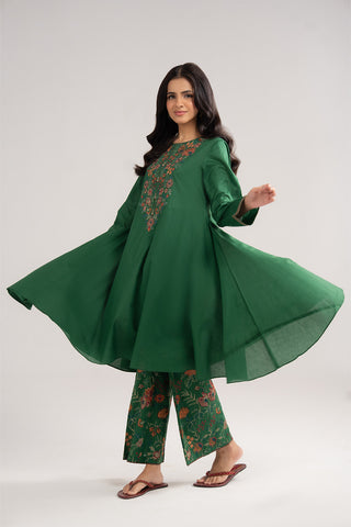 2 Piece Lawn Embroidered Suit (CS0475)