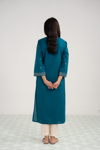 1 Piece Cotton Rip Stop Embroidered Shirt (CS0479)