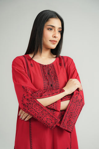 2 Piece Lawn Embroidered Suit (CS0480)
