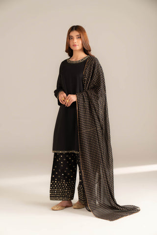 3 Piece Lawn Embroidered Suit (CS0486)