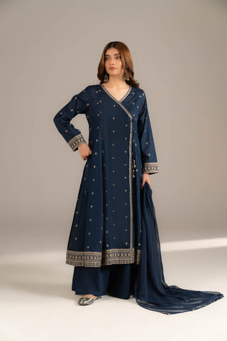 3 Piece Lawn Embroidered Suit (CS0494)