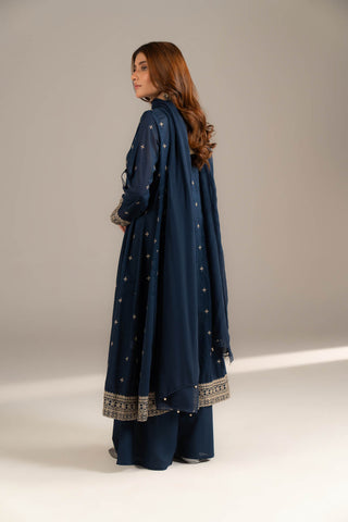 3 Piece Lawn Embroidered Suit (CS0494)