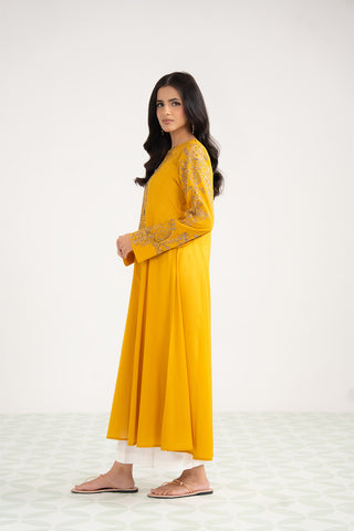 1 Piece Lawn Embroidered Frock (CS0495)