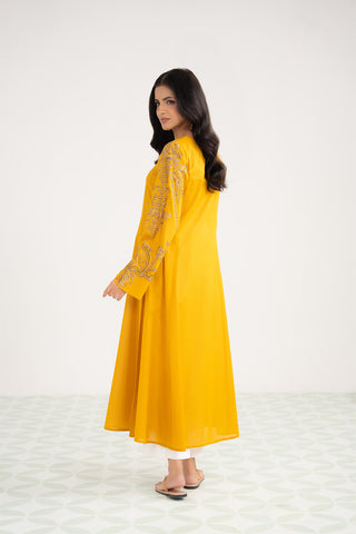 1 Piece Lawn Embroidered Frock (CS0495)