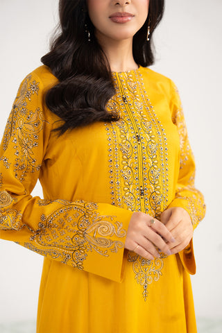 1 Piece Lawn Embroidered Frock (CS0495)
