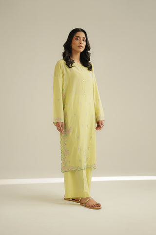 2 Piece Lawn Embroidered Suit (CS0499)