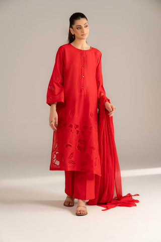 3 Piece Lawn Embroidered Suit (CS0500)