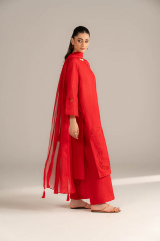 3 Piece Lawn Embroidered Suit (CS0500)