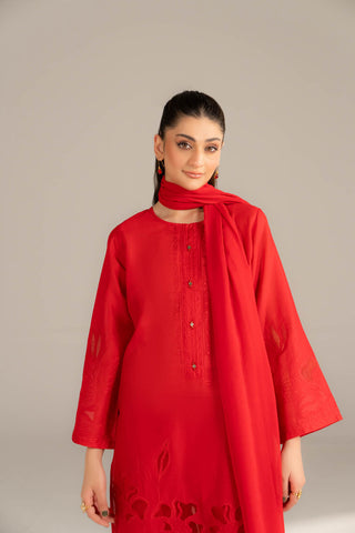 3 Piece Lawn Embroidered Suit (CS0500)