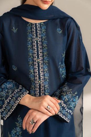 3 Piece Lawn Embroidered Suit (CS0508)