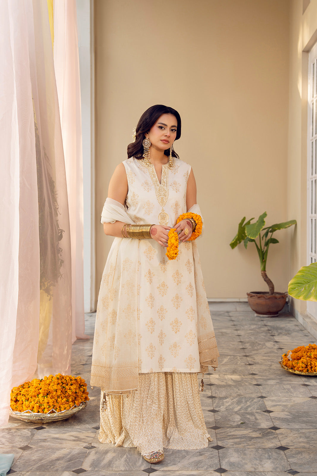 3 Piece Printed Lawn Embroidered Suit (CS0513)