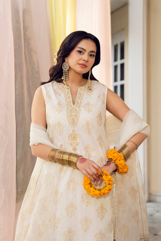 3 Piece Printed Lawn Embroidered Suit (CS0513)