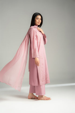 3 Piece Lawn Embroidered Suit (CS0524)