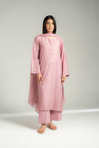 3 Piece Lawn Embroidered Suit (CS0524)