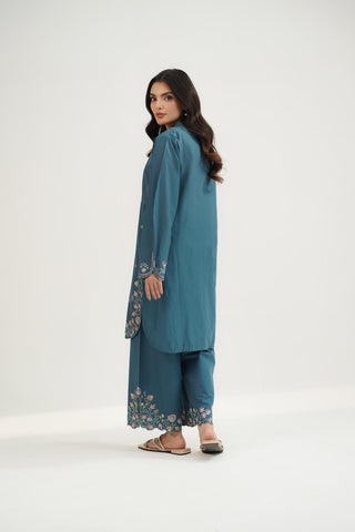 2 Piece Lawn Embroidered Suit (CS0528)