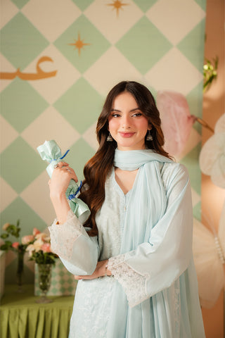 3 Piece Lawn Embroidered Suit (CS0533)