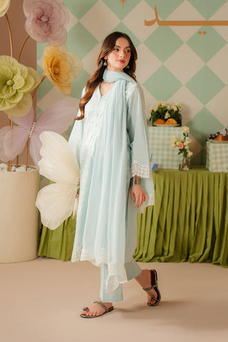 3 Piece Lawn Embroidered Suit (CS0533)