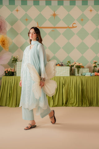 3 Piece Lawn Embroidered Suit (CS0533)