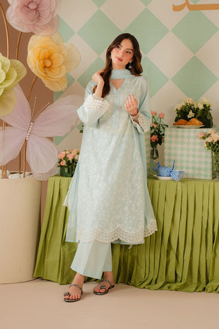 3 Piece Lawn Embroidered Suit (CS0533)