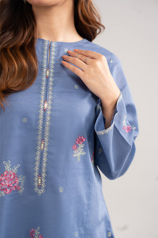 2 Piece Lawn Embroidered Suit (CS0539)