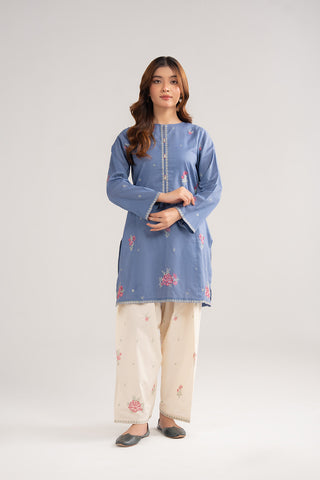 2 Piece Lawn Embroidered Suit (CS0539)