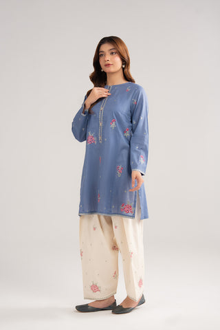 2 Piece Lawn Embroidered Suit (CS0539)