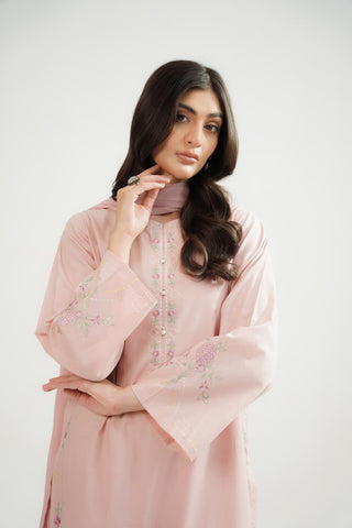 3 Piece Lawn Embroidered Suit (CS0557)
