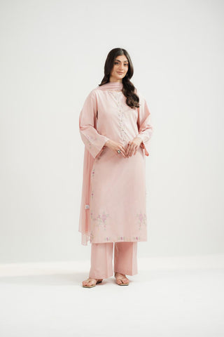 3 Piece Lawn Embroidered Suit (CS0557)