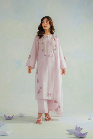 3 Piece Lawn Embroidered Suit (CS0580)