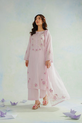 3 Piece Lawn Embroidered Suit (CS0580)