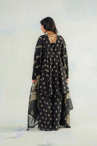 3 Piece Cotton Silk Embroidered Suit (CS0609)